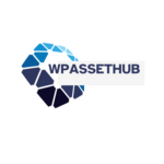 White And Blue Simple Technology Logo